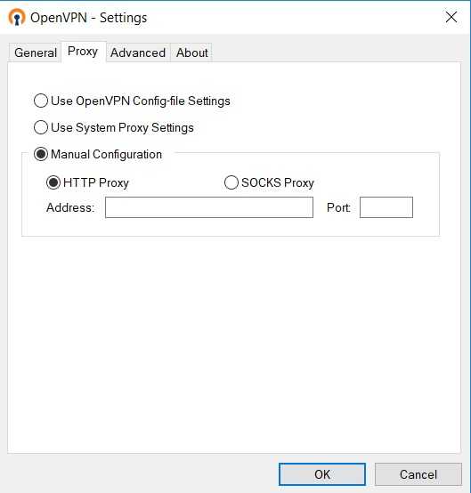 Celo VPN proxy configuration on Windows